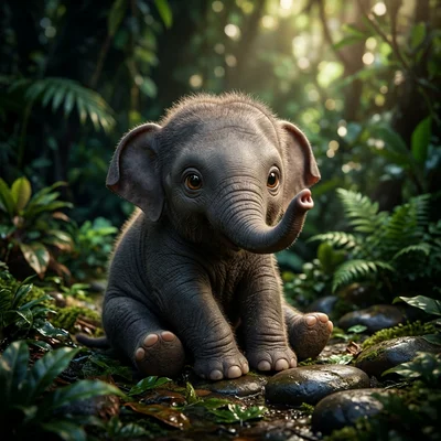 Peanut Baby Elephant