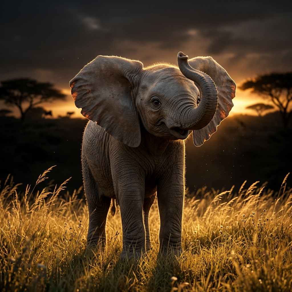 Maya the Grand Elephant Baby Companion